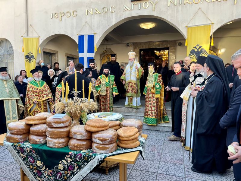 Η ΣΥΝΑΞΗ ΤΟΥ ΟΣΙΟΥ ΓΕΩΡΓΙΟΥ ΤΟΥ ΝΕΟΥ ΟΜΟΛΟΓΗΤΟΥ (ΚΑΡΣΛΙΔΗ) ΚΑΙ Η ΕΟΡΤΗ ΤΟΥ ΕΥΑΓΓΕΛΙΣΜΟΥ ΤΗΣ ΘΕΟΤΟΚΟΥ ΣΤΗΝ ΙΕΡΑ ΜΗΤΡΟΠΟΛΗ ΔΡΑΜΑΣ  